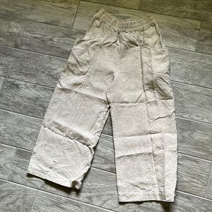 Elizabeth Suzann Clyde culottes Linen